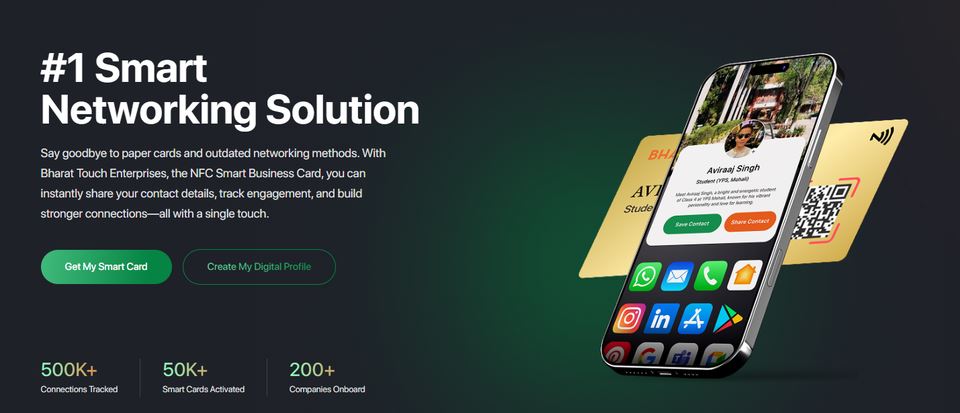 The Ultimate Guide to NFC Cards & Digital Business Cards for B2B Indian Cities