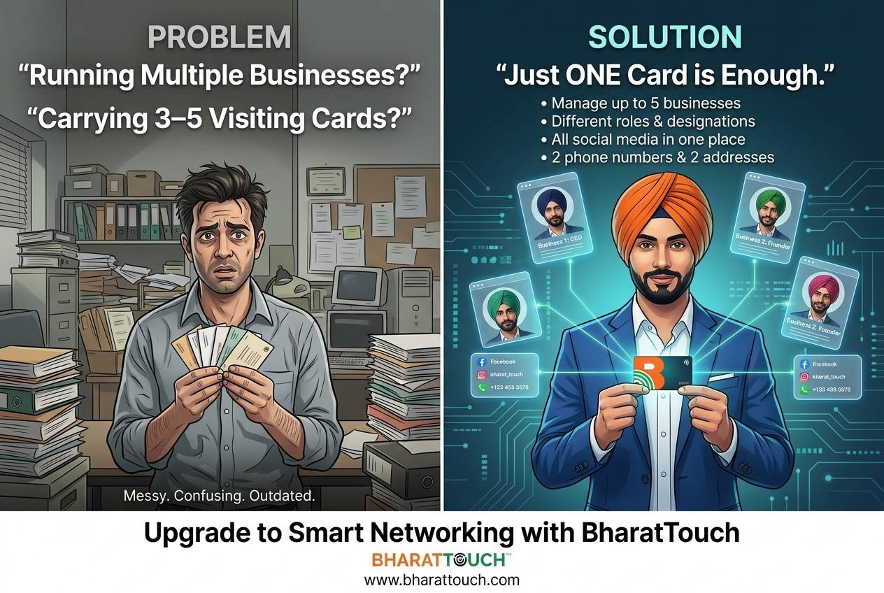 One Profile, Multiple Businesses: The Smart Way to Network in a Digital-First World